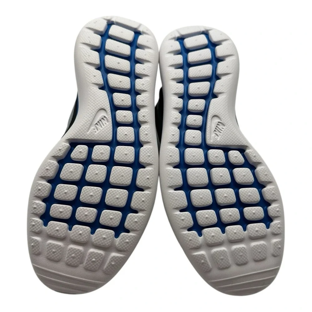 Nike Roshe Two GS Running Shoes Size Youth‎ 6.5 Womens 8 Black Blue Sneakers